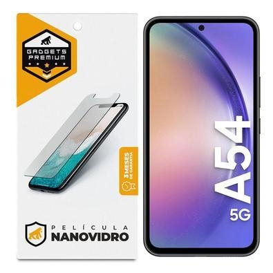 Proteja a seu dispositivo com a melhor película para samsung galaxy a54 a película coverage 5d pro preta para samsung galaxy a54, da gshield, foi dese