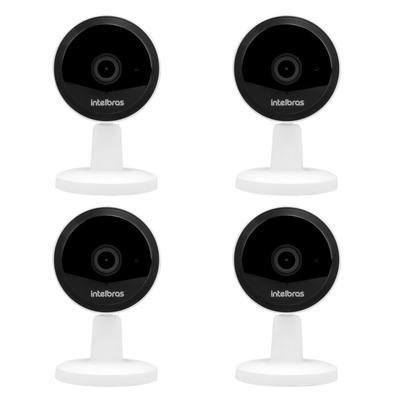 4 câmeras wi-fi imx1 intelbras hd 720p com áudio visão noturna   bem vindo a loja zalon! Envio rápido e seguro! Experiência e tradição desde 2010!   c