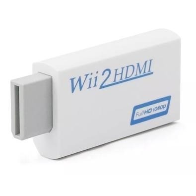 Adaptador de vídeo wii para hdmi um lançamento indispensável para seu nintendo wii! Agora você finalmente poderá conectar seu nintendo wii a televisor