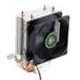Características:  - air cooler de alta performance com compatibilidade com os sockets mais populares do mercado. - base de contato com 2 heatpipes de 