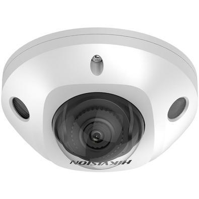 Camera dome ip 2mp acusense imagem de alta qualidade com resolucao de 2 mp excelente desempenho de baixa luz com tecnologia powered by darkfighter com