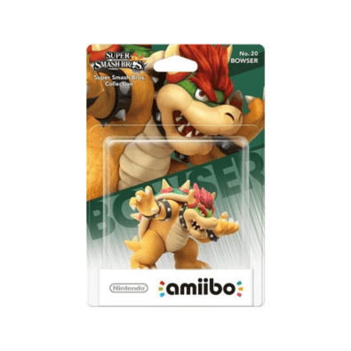 Ficha técnica      modelo:  amiibo    personagem:  bowser     edição:  super smash bros. Collection    marca:  nintendo    conteúdo da embalagem:  01 