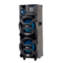 A caixa de som amplificada aca 1402 titan black led tws 1400w-bivolt oferece um som incrível com muita potência e fidelidade sonora pelo melhor custo 