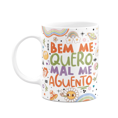 Conteúdo: 1 caneca   características: material: cerâmica capacidade: 325ml altura: 9,5cm diâmetro: 8cm cor: branca  informações adicionais: a sua cane