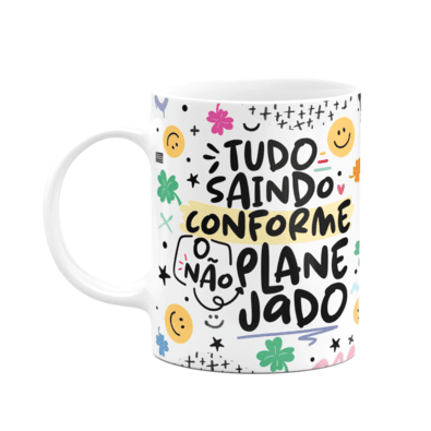 Conteúdo: 1 caneca   características: material: cerâmica capacidade: 325ml altura: 9,5cm diâmetro: 8cm cor: branca  informações adicionais: a sua cane