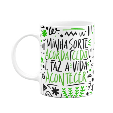 Conteúdo: 1 caneca   características: material: cerâmica capacidade: 325ml altura: 9,5cm diâmetro: 8cm cor: branca  informações adicionais: a sua cane