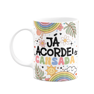 Conteúdo: 1 caneca   características: material: cerâmica capacidade: 325ml altura: 9,5cm diâmetro: 8cm cor: branca  informações adicionais: a sua cane