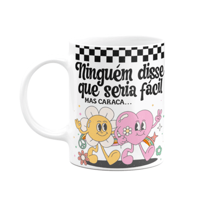 Conteúdo: 1 caneca   características: material: cerâmica capacidade: 325ml altura: 9,5cm diâmetro: 8cm cor: branca  informações adicionais: a sua cane