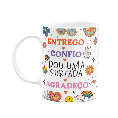 Conteúdo: 1 caneca   características: material: cerâmica capacidade: 325ml altura: 9,5cm diâmetro: 8cm cor: branca  informações adicionais: a sua cane