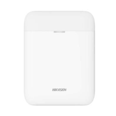 Repetidor de sinal alarme sem fio hikvision ds-pr1-we p/ ax pro ds-pwa64-l-we repetidor de sinal 868mhz; bateria interna li; en g2. comunicação sem fi