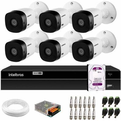 Descrição do produto  itens inclusos:  01 - dvr stand alone multi hd intelbras mhdx-1108 - 8 canais 1080n hdcvi, hdtvi, ahd, analógico + 2 canais 5mp 