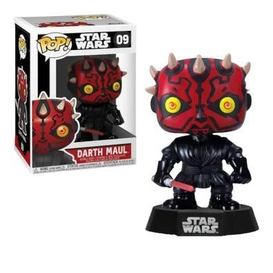 Funko pop star wars - darth maul 09  - funko pop star wars - darth maul 09 os bonecos colecionáveis funko pop ganharam o coração dos fãs ao redor do m