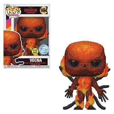 Funko pop stranger things - vecna 1464 glow in the dark  - funko pop stranger things - vecna 1464 glow in the dark os bonecos colecionáveis funko pop 