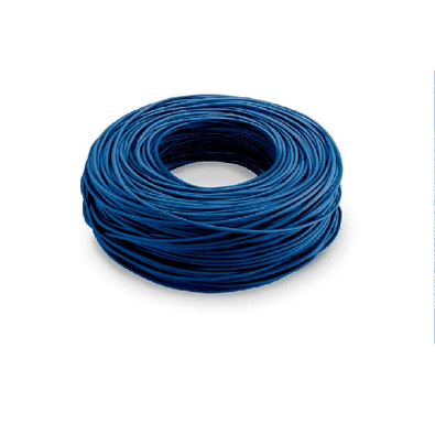 Fio alarme 4 pares tranc mod tz5 cca pvc 305mt azul  -  cabo de rede de alarme tz5 tozz caixa com 305 metros azuldesign aceito universalmente para ins