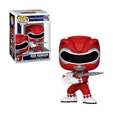 O boneco red ranger 1374 da coleção power rangers - funko pop! É uma homenagem nostálgica ao lendário guerreiro vermelho da equipe. Com sua pose carac