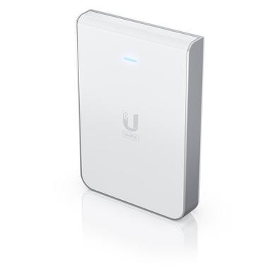 Access point wi-fi 6 ubiquiti unifi u6-iw (in-wall)   access point wi-fi 6 para montagem em parede embarcado com switch poe.   características:   supo