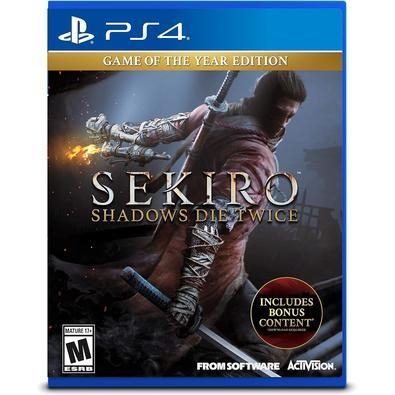 SEKIRO SHADOWS DIE TWICE GAME OF THE YEAR PS4**PRODUTO 100% ORIGINAL, LACRADO E COM NOTA FISCAL****PRONTA ENTREGA - ENVIO IMEDIATO**- Mídia: Física (d