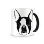 Caneca boston terrier color black* caneca branca com interior na cor pretamaterial: cerâmica -impressão em alta definição - não sai ao lavar - pode se