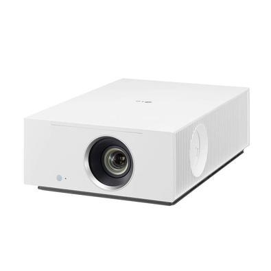 Transforme sua casa em um cinema com o projetor lg cinebeam hu710pw 4k uhd! mergulhe em uma experiência cinematográfica imersiva:   resolução 4k uhd n