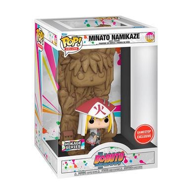 Celebre a grandeza e o legado do hokage mais rápido de konoha com o boneco minato namikaze 1186 boruto naruto next generations deluxe - funko pop! Est