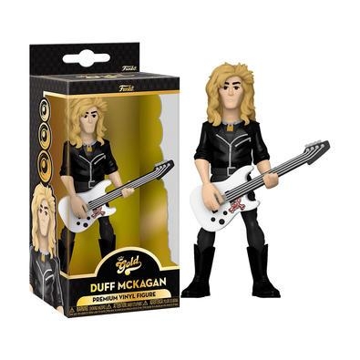 Renda homenagem a um dos ícones do rock com o boneco duff mckagan gold da funko! Este colecionável captura a essência do lendário baixista do guns n' 