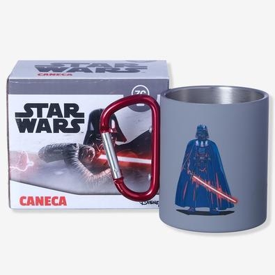 Caneca mosquetão darth vader - star wars depois de passar se aventurando pela galáxia, você precisa de uma caneca que te salve da sede? A gente te aju