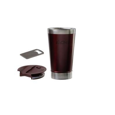 copo termico mons em aco inox com tampa - 473ml - vermelho ,o copo té,rmico inox mons sports com tampa é, super resistente, durá,vel, atemporal, e per