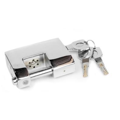 CADEADO ALARM LOCK MODELO KBSU100 Descrição Técnica:Sistema de alarme automático e sistema de bloqueioDesign anti-muflaAço inoxidável endurecido proce