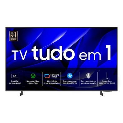 samsung smart tv 65” crystal uhd 4k 65du8000 2024, painel dynamic crystal color, gaming hub, design airslim, som em movimento virtual, ai energy mode,