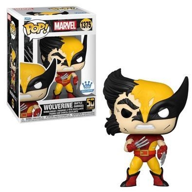 As garras estão à mostra! Celebre os 50 anos de wolverine dos estúdios marvel com o boneco funko pop! Wolverine with torn mask. Parece que sua máscara