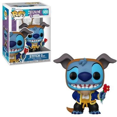 Uma história tão antiga quanto o tempo ganha um toque intergaláctico! O pop! Stitch, da disney, vestido como a fera de a bela e a fera, está pronto pa