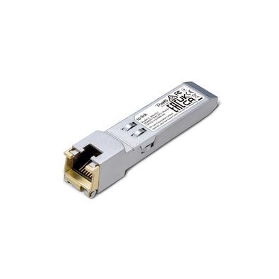 módulo sfp+ rj45 10g base-t tp-link cat6a 30 metros 10gbps - tl-sm5310to módulo sfp+ da tp-link é a solução definitiva para quem busca um desempenho e