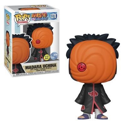 Funko pop naruto - madara uchiha 1278 glows in the dark  - funko pop naruto - madara uchiha 1278 glows in the dark os bonecos colecionáveis funko pop 