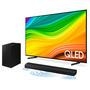 Combo Smart Tv 50” Qled 4k 50q60d 2024 + Soundbar Hw-b550/zdSamsung Smart Tv 50” Qled 4k Q60d 2024, Modo Game, Tela Sem Limites, Design Slim, Visual L