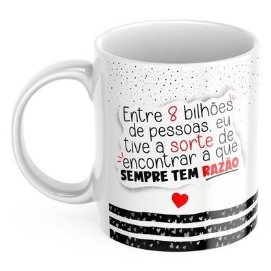 Desfrute de suas bebidas favoritas com estilo e personalidade com a nossa caneca personalizada!características:• capacidade: 325ml - ideal para um caf