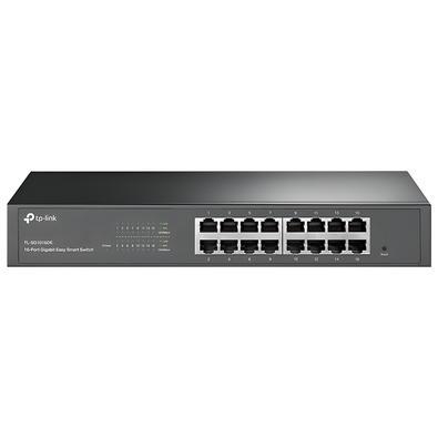 Hub Switch Tp-link TL-SG1016DE Smart 16 Portas - 10/100/1000Mbps O Hub Switch Tp-link TL-SG1016DE Smart é a solução ideal para quem busca alta perform