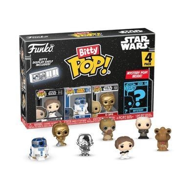 Seus pops favoritos foram reduzidos para bitty pops! Expanda sua coleção star wars com este conjunto de colecionáveis bitty pop! Apresentando os perso