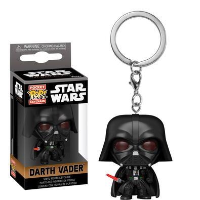 Nesta versão de chaveiro funko pocket pop, darth vader ganhou apresso e medo dos fãs, afinal aquela respiração suprimida pela mascara causava certo ar