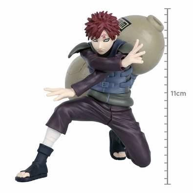 Figura de pvc de gaara da linha vibration stars ii. Gaara tem uma característica notável em sua aparência: possui um kanji da palavra 'amor' em sua te