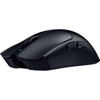 Mouse Gamer Razer Viper V3 ProCom switches ópticos de mouse de 3ª geração e um sensor óptico Focus Pro 35K de 2ª geração, este mouse sem fio oferece u