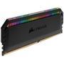 Corsair Dominator Platinum RGB a memória DDR4 redefine a memória DDR4 premium, com acabamento superior em alumínio, chips de memória de alta frequênci