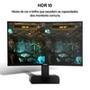 Monitor Asus TUF Gaming VG32VQ   O TUF Gaming VG32V é uma tela Curva HDR WQHD (2560x1440) de 31.5” com velocidade de atualização de 144Hz* ultrarrápid