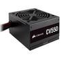 Fonte Corsair CV550, 550W, 80 Plus Bronze      As fontes de alimentação CV da CORSAIR são ideais para fornecer energia para seu novo PC doméstico ou d