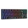 Teclado Mecânico Gamer T-Dagger Bora, RGB, Switch Outemu Blue, ABNT2 - T-TGK315-BLUE Teclado Mecânico Gamer T-Dagger Bora Teclado no formato TKL sem o