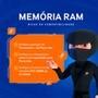 4 GB de memória DDR3 SODIMM, 1600 MHz, garantido para trabalhar em plataformas Intel e AMD com confiabilidade e desempenho mundialmente famosos da Cor