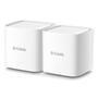 Roteador D-Link AC1200 Mesh Whole Home Wi-Fi System, 1200Mbps, 2 Antenas Internas - COVR-1102 COVR-1102 AC1200 MESH Dual Band, solução com 2 unidades 