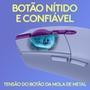 O G305 apresenta o sensor HERO de última geração com sensibilidade de 200 a 12.000 DPI para precisão de nível de competição. A tecnologia sem fio LIGH