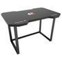 Mesa Gamer Fortrek Vickers - Preto e Vermelho   A Mesa Gamer Fortrek Vickers traz o conforto que suas longas partidas precisam! Pensando na ergonomia 