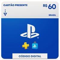 Cartão Presente Digital, Recarga jogo, R$60 PlayStation Store [Exclusivo Brasil] Como Resgatar: Adquirir seu crédito é muito fácil!Após concluir a com
