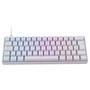 Teclado Mecânico Gamer Husky Gaming Blizzard 60%, RGB, Switch Gateron Blue, ABNT2, Branco    O Teclado Mecânico Gamer Husky Gaming Blizzard, 60%, RGB,